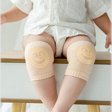 Genouillères - TotiPads™ - SmileyBeige - JPavila's Elegance Baby Shop