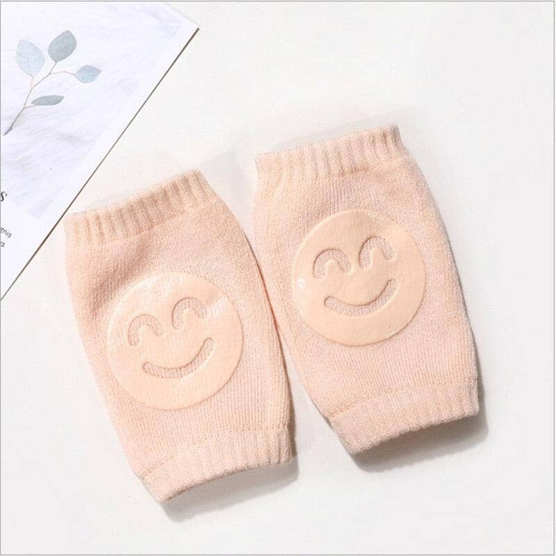 Genouillères - TotiPads™ - SmileyBeige - JPavila's Elegance Baby Shop