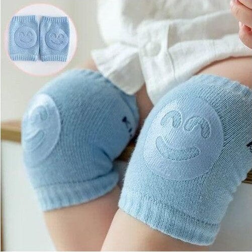 Genouillères - TotiPads™ - SmileyBleu - JPavila's Elegance Baby Shop