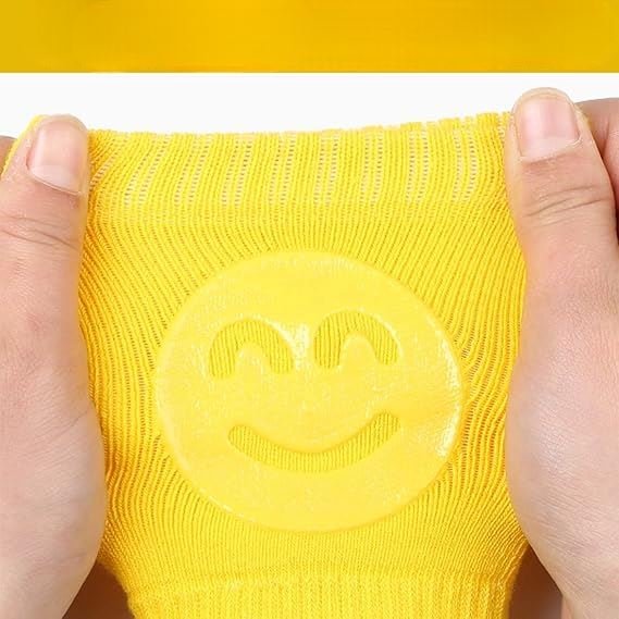 Genouillères - TotiPads™ - SmileyJaune - JPavila's Elegance Baby Shop