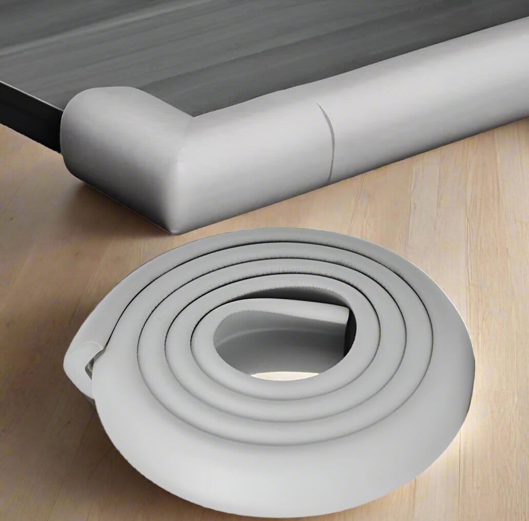Protecteur de Coin de Table - BabySafetyCornerProtector™ - Gris Clair - JPavila's Elegance Baby Shop