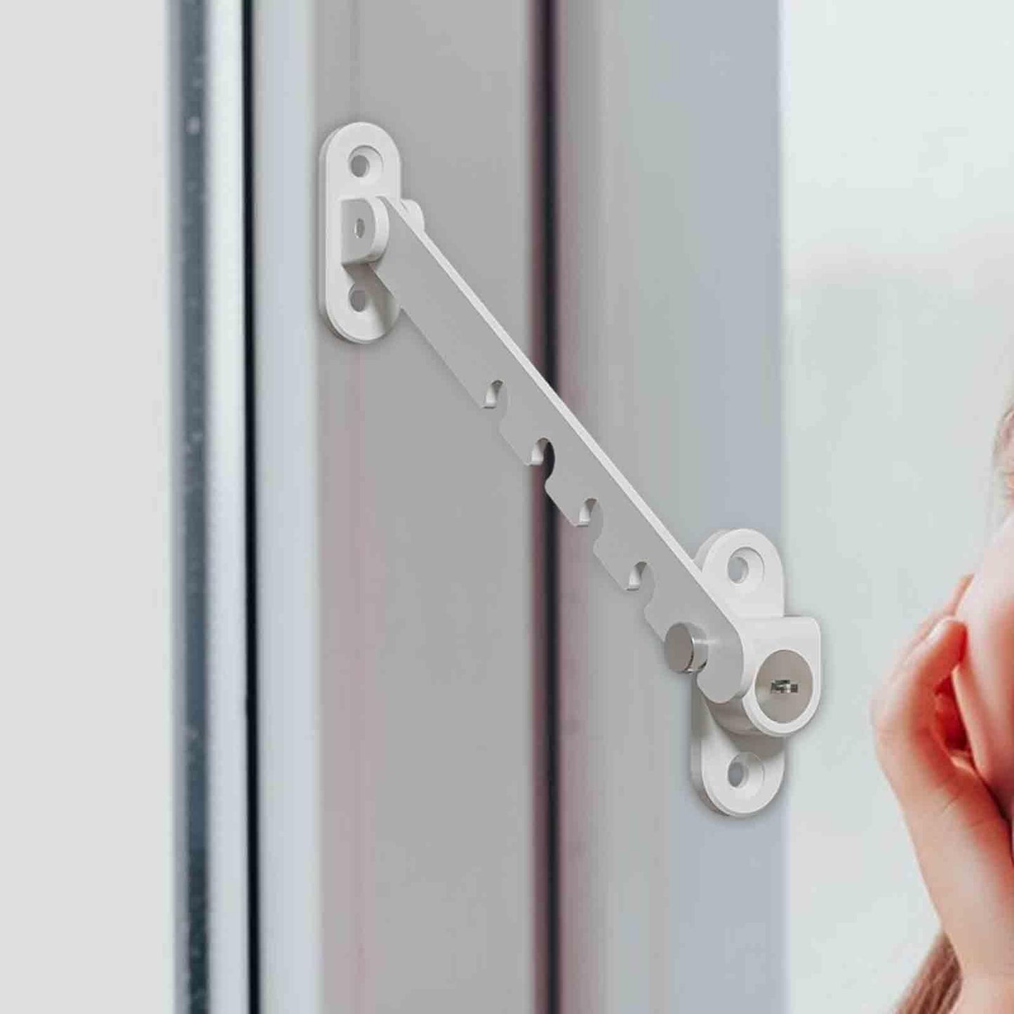 Bloque Porte - ChildSafetyLockStopper™ - Blanc - JPavila's Elegance Baby Shop