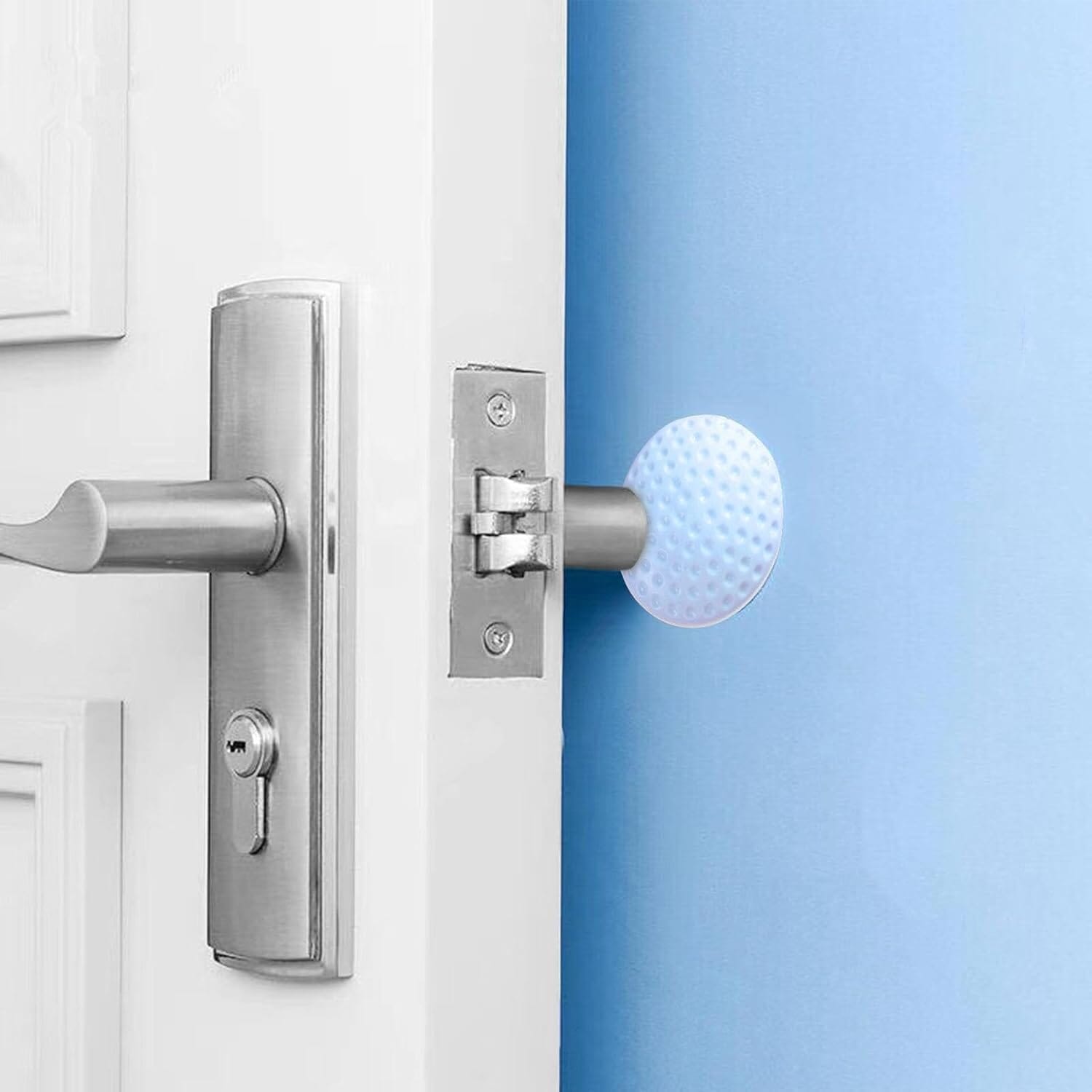 Butée de Porte - SecureStop™ - Bleu Pastel - JPavila's Elegance Baby Shop