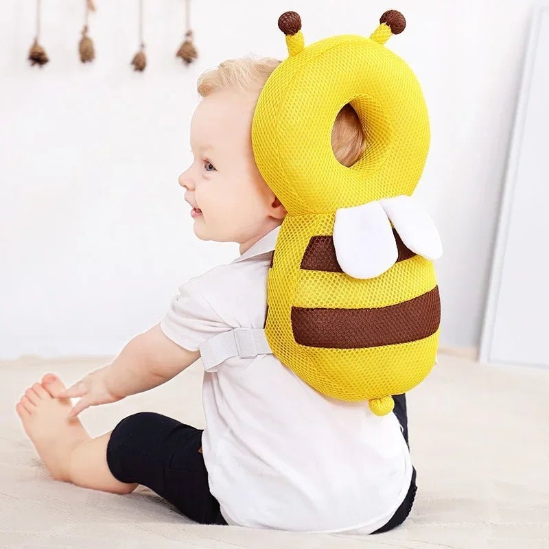 Coussin Bébé - BabyHeadBackProtector™ - Jaune - JPavila's Elegance Baby Shop