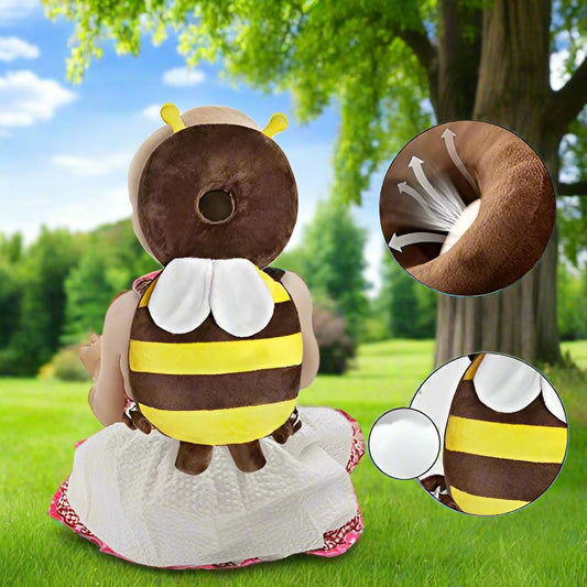 Coussin Bébé - BabyHeadBackProtector™ - Marron - JPavila's Elegance Baby Shop