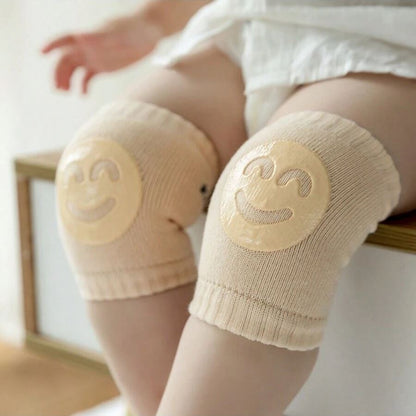 Genouillères - TotiPads™ - SmileyBeige - JPavila's Elegance Baby Shop