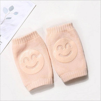 Genouillères - TotiPads™ - SmileyBeige - JPavila's Elegance Baby Shop
