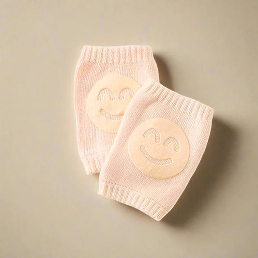 Genouillères - TotiPads™ - SmileyBeige - JPavila's Elegance Baby Shop