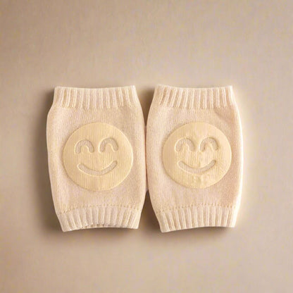 Genouillères - TotiPads™ - SmileyBeige - JPavila's Elegance Baby Shop