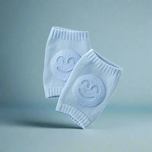 Genouillères - TotiPads™ - SmileyBleu - JPavila's Elegance Baby Shop
