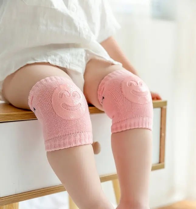 Genouillères - TotiPads™ - SmileyRose - JPavila's Elegance Baby Shop